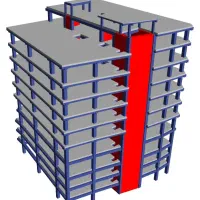 طراحی، محاسبات سازه، نقشه ساختمان های فولادی بتنی