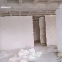 سیمان کاری دیوار چینی انجام میدم