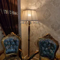 آباژور چوبی تولیدی هو|چراغ خواب و آباژور|تبریز, |دیوار