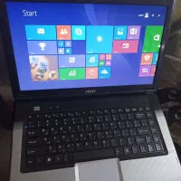لب تاب Msi با شارژر