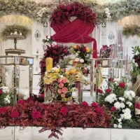 سفره عقد گل آرایی یلدا خنچه آرایی بادکنک آرایی