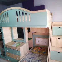 سرویس خواب کم جا نوجوان تا بزرگسال|تخت و سرویس خواب|پردیس, فاز ۳|دیوار