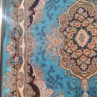 فرش ۷۰۰شانه آبی فیروزه ای