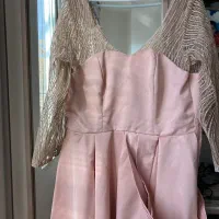 لباس شب ساتن و کارشده