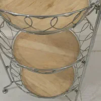 سبد جا سیب زمینی و پیاز