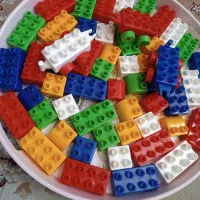 لگو  همراه با سطلش
