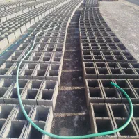 بلوک دیواری ته بسته تفت