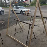 ساخت انواع کارگاه چوبی تافتینگ پانچدوزی تاپستری|لوازم خیاطی و بافتنی|نور, |دیوار