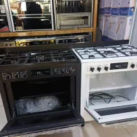 اجاق گاز 5شعله  صفحه لعاب و صفحه استیل بریموند|اجاق گاز و لوازم برقی پخت‌وپز|نسیم‌شهر, |دیوار