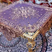 رومیزی کار شده|پرده، رانر، رومیزی|تهران, زمزم|دیوار