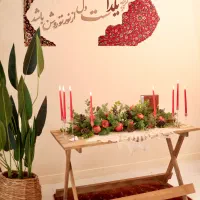 عکاسی یلدایی کودک و بزرگسال