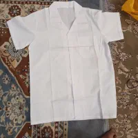روپوش فرم کار سفید پارچ تترون