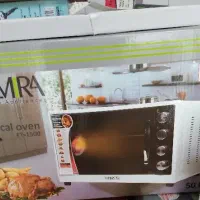 آون توستر المیرا مشکی ۵۰ لیتر