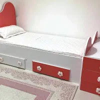 سرویس خواب کودک و نوجوان به همراه خوشخواب|تخت و سرویس خواب|ساری, |دیوار