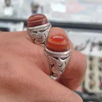 یک جفت انگشتر نقره