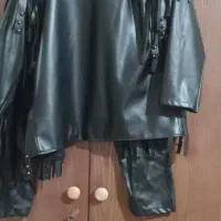کت و شلوار چرم اسپرت
