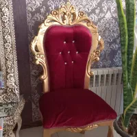 سرویس مبل ۹نفره استیل جنس رویه مخمل قرمز|مبلمان خانگی و میز عسلی|مشهد, موسوی قوچانی|دیوار