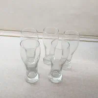 ۵ عدد لیوان پایه بلند (شربت خوری)