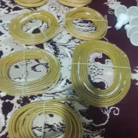 لامپ ریسه ای زردرنگ انبه ای