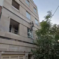 راپل کار در ارتفاع پیچ و رولپلاک سنگ نما|خدمات پیشه و مهارت|قرچک, میرزائی جنوبی|دیوار