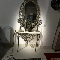 اینه شمعدان طرح برنز