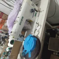 3 عدد چرخ خیاطی راسته دوز با مقداری وسیله خیاطی|چرخ خیاطی و ریسندگی|مبارکه, |دیوار