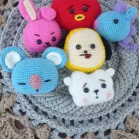 انواع عروسک و شال گردن و کلاه و... بافتنی|صنایع دستی و سایر لوازم تزئینی|مسجد سلیمان, |دیوار