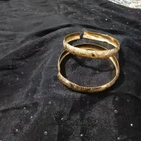 انگشتر طلا۲درصد     و النگو قیمت به تابلو