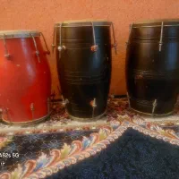 دوهلک،تنبک،طبله|سازهای سنتی|آران و بیدگل, |دیوار