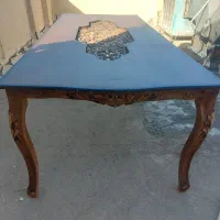 میز غذا خوری ده نفره با چوب گردو|میز و صندلی غذاخوری|طرقبه, |دیوار