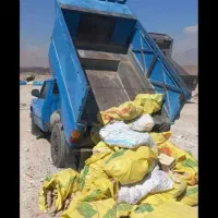 سیمان گچ آجر ماسه وحمل نخاله  ومصالح شبانه روزی