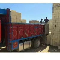 آجر بلوک سقفی و تیغه 10 و 15 تحویل با تخلیه سر کار|مصالح و تجهیزات ساختمان|یزد, |دیوار