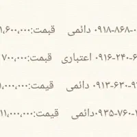 سیم‌کارت دائمی ایرانسل ۰۹۳۵۷۶۰۴۰۰۸