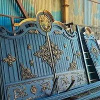 درب باغ حیاط ویلا طرح لاوان شمالی کد 7090