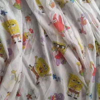 پرده حریر عروسکی