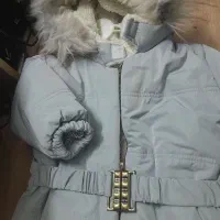 کاپشن سرهمی نوزاد سایز 3 طوسی کاملا نو|کفش و لباس بچه|هادی شهر, |دیوار