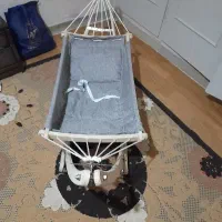 گهواره ریلکسی کودک سالم تمیز|تخت و صندلی بچه|کرج, کوی مدرس|دیوار