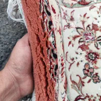 فرش ماشینی ۹ متر ۷۰۰ شانه رنگ پیازی در حد نو|فرش|تبریز, |دیوار