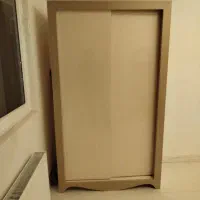 کمد آویز ،ام دی اف ،بدون خط و خش ،درب ریلی