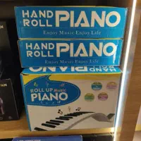 پیانو تاشو سیلیکونی piano hand roLL دارای کامپیوتر