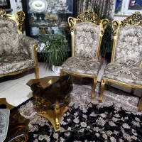 یک دست مبل سلطنتی ۹نفره|مبلمان خانگی و میز عسلی|کرمانشاه, |دیوار