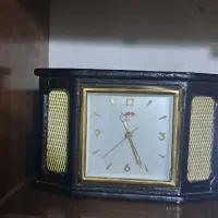 ساعت کوکی رومیزی قدیمی انتیک و عتیقه کلکسیونی سالم