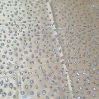 پارچه کارشده با سنگ کریستال|لباس|تالش, هشتپر|دیوار