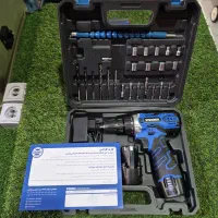 دریل شارژی VIVAREXویوارکس 12ولت 2باتری و پک ابزار