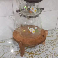 قوری کتری شیشه ای