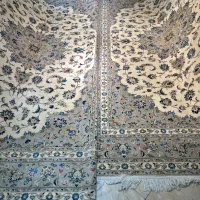 فرش دستباف جفت ۱۲ متری اردکان کرم دستبافت|فرش|تهران, مولوی|دیوار