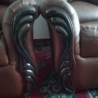 سرویس مبل چرمی ۷نفره کارکرده