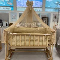 گهواره سنتی سیسمونی نوزاد تخت کنار مادر ننو مدلq