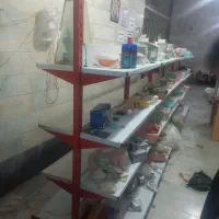 قفسه فلزی ۴طبقه پشت رو ۵متر