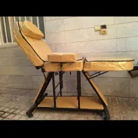 تخت آرایشگاه با صندلی